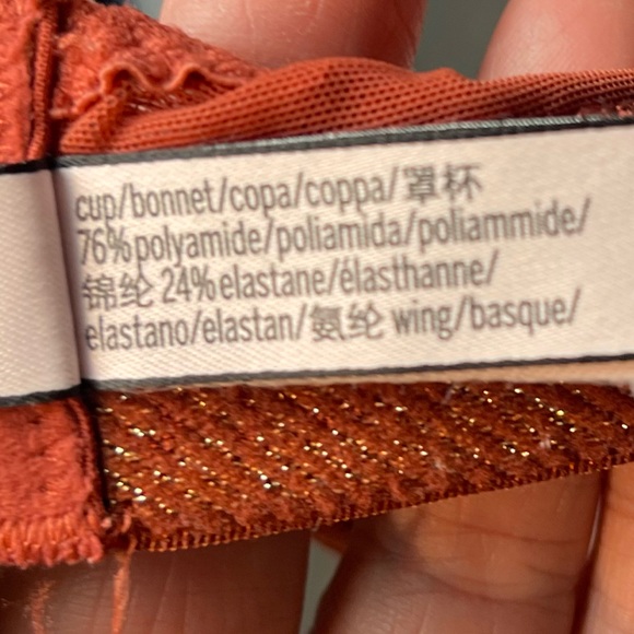 🥑5/$25 VIctorias Secret Lightly Lined T-Shirt wireless Bra 32DD - Picture 4 of 4